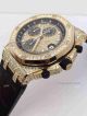 Replica Audemars Piguet Watch Rose Gold Case Over The Sky Star Black Leather  (5)_th.jpg